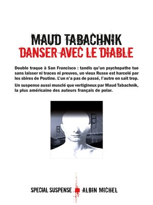 cover image of Danser avec le diable